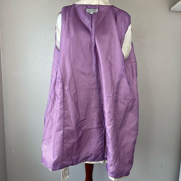 Merona Wool Blend Belted Over Coat Size 3 EUC - Picture 7 of 9